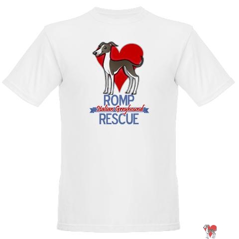 romp rescue shirt, italian greyhound love, italian greyhound, shift, shirts, loves